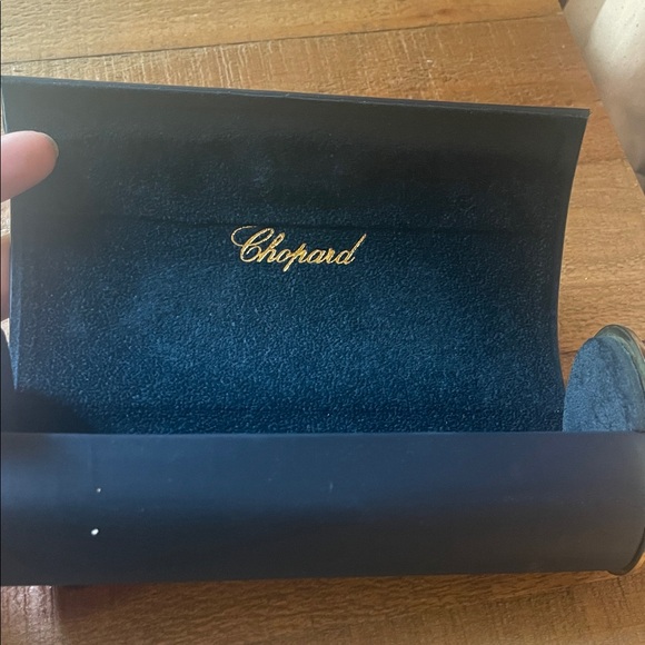 Authentic Chopard Rimless Pearl Accent Tortoiseshell Gradient Sunglasses W/ Case - Picture 12 of 15